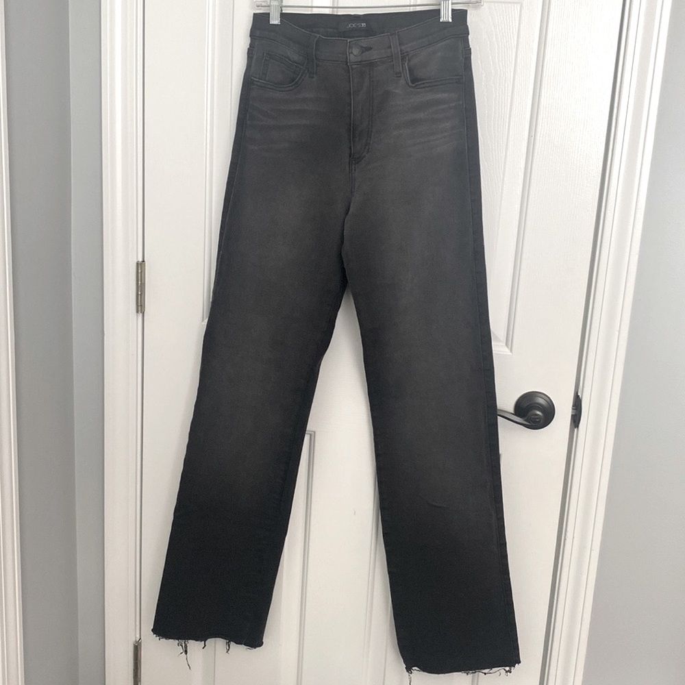 Joe’s Jeans Wide Leg on Washed Black